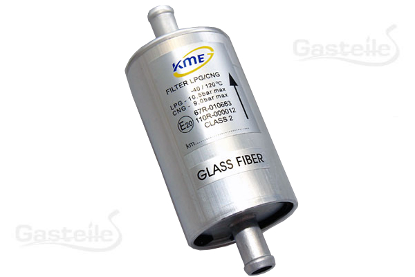 KME Filter Gasphase 1 x 12mm Eingang / 1 x 12mm Ausgang