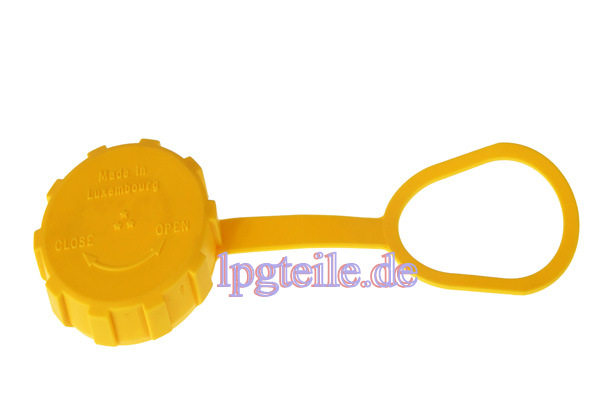 Tankdeckel für ACME Tankverschluss Gelb