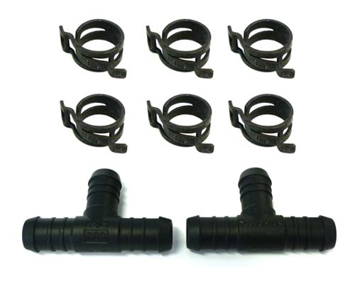 Prins T-Stück Set für Wasser Ø16X16X16