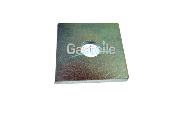 Vierkantscheiben Edelstahl 40X40 Ø11