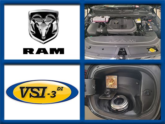 Prins VSI-3 DI RAM 1500 3.0 Hurricane MY25 Komplett-Kit mit 123L Tank