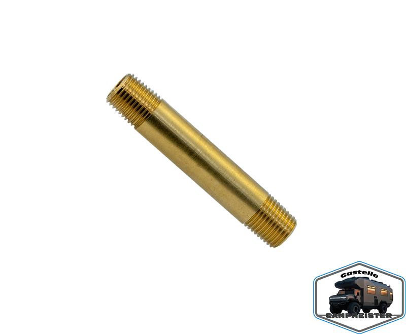 Verbindungsrohr 2 x 1/4" NPT-M L=75mm