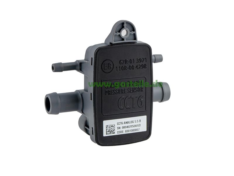 KME MAP-Sensor PS-CCT-6 Diego (grau/schwarzer Deckel) Analog 5.5Bar Turbo