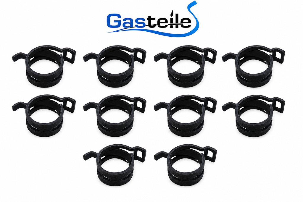 Federbandschelle MU 23, Spannbereich 21,0–24,7 mm, 10 Stück
